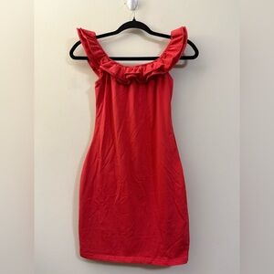 by the way. x Revolve Red Sheath Mini‎ Dress - S